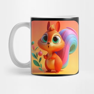 Animals, Insects and Birds - Squirrel #49 Mug